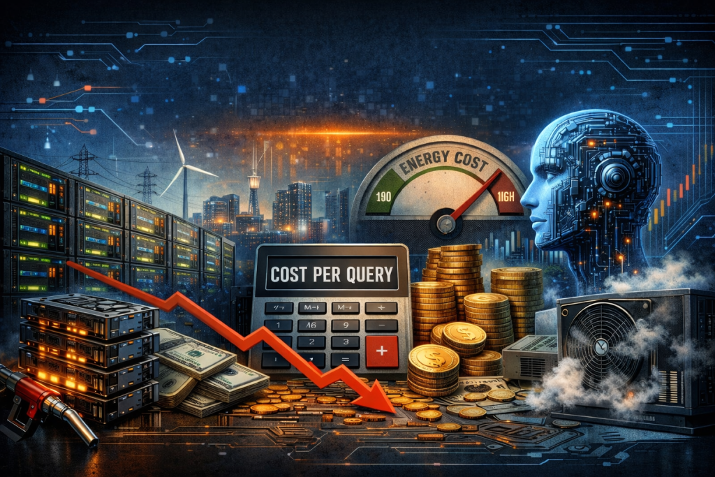 Image showing the challenge of AI costs - Generated by ChatGPT